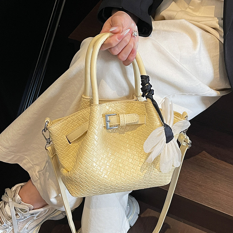 Luxury Brand Designer Bag Summer Niche Woven Bag For Women 2025 New Fashion Versatile Crossbody Bag Trendy Handbag Small Tote Bag