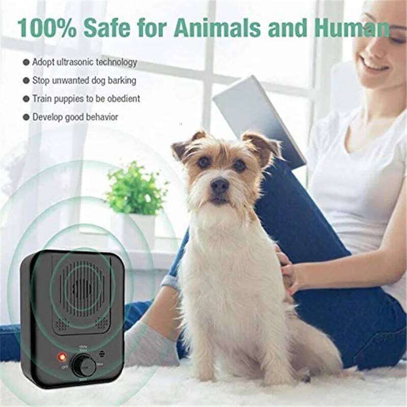 designer brand Levels Adjustable Repeller Automatic Ultrasonic Anti Barking Device Outdoor Dog Anit Pet Traning Supplies