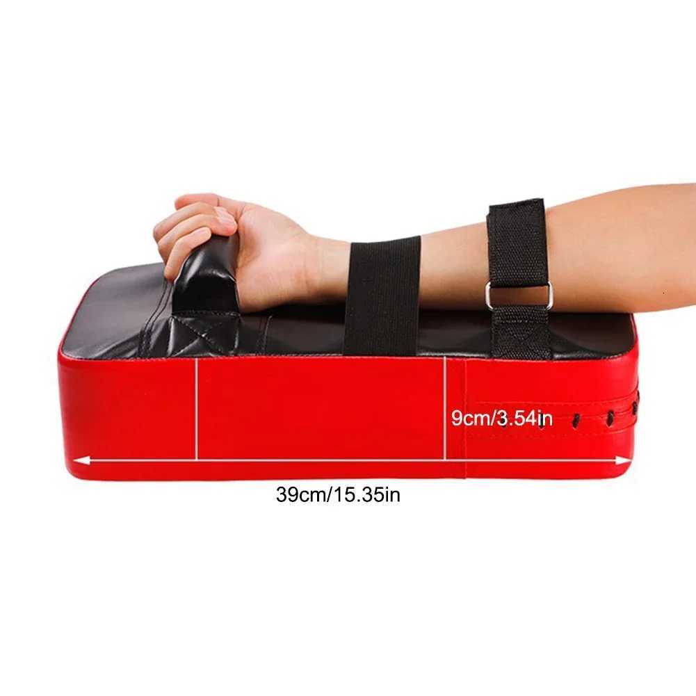 Fitness Taekwondo Kick Pad Kickboxing Punching Bag Boxing Mat Sandbag PU Training Equipment Taekwondo Foot Target Strike Shield Y251023