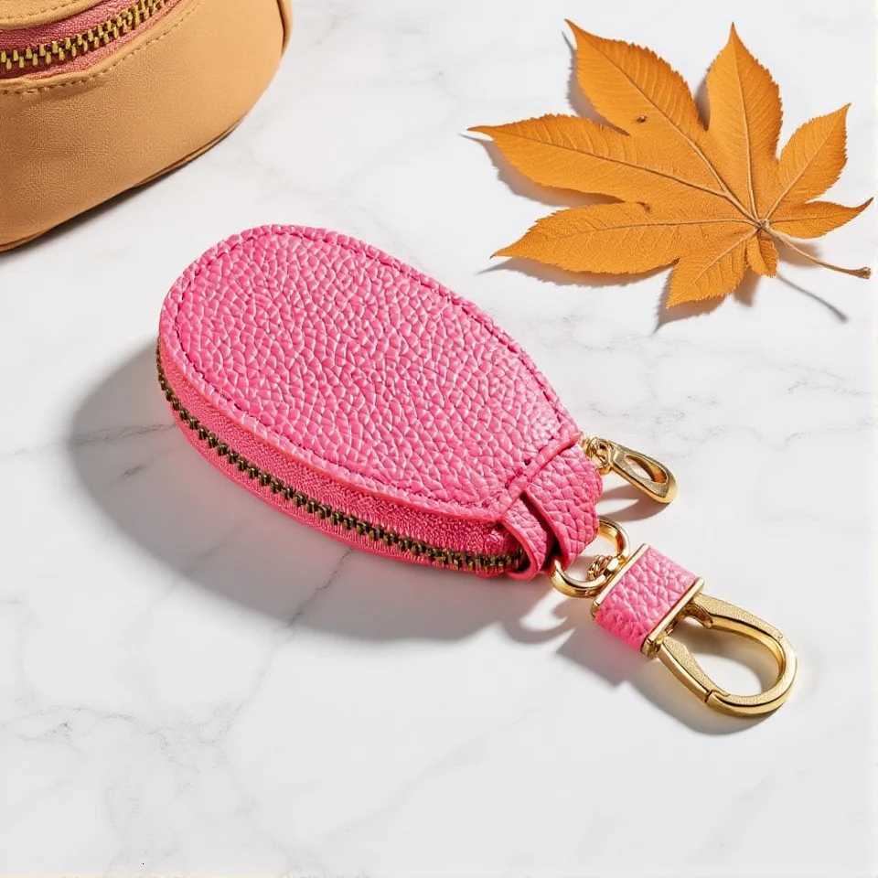 PU Leather Zipper Key Wallet Multifunctional Keychain Purse Key Protector Case Folding Unisex Money Storage Key Case Z251023