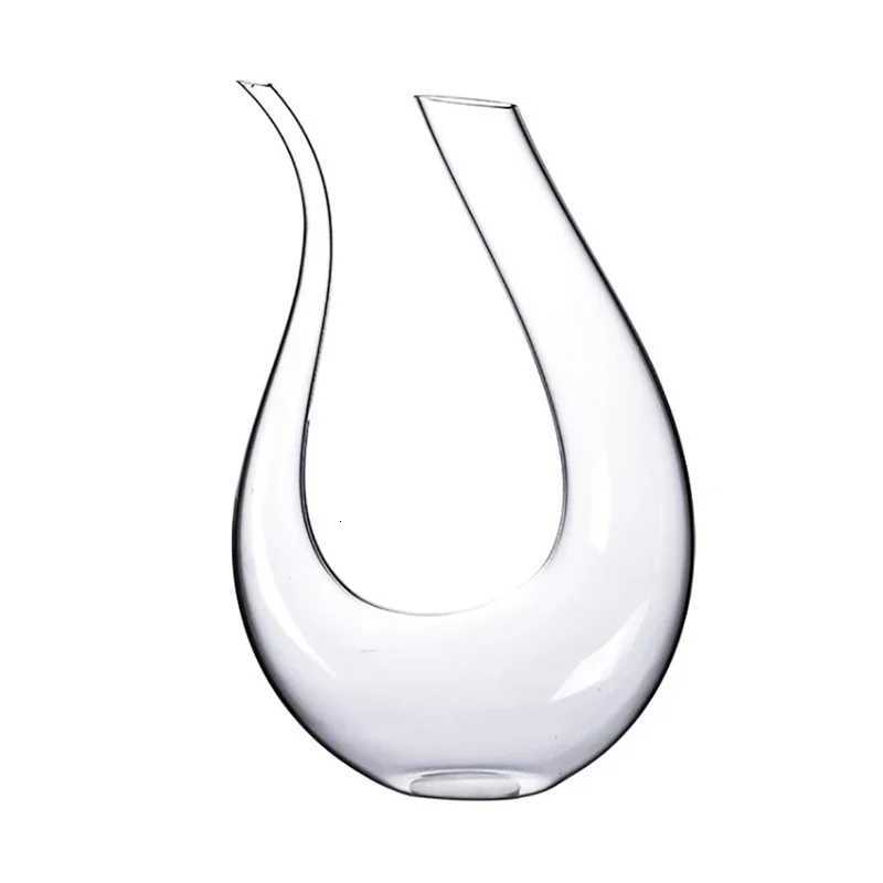 1500ML Big Decanter Handmade Crystal Red Wine Brandy Champagne es Decanter Bottle Jug Pourer Aerator For Family Bar Y251024