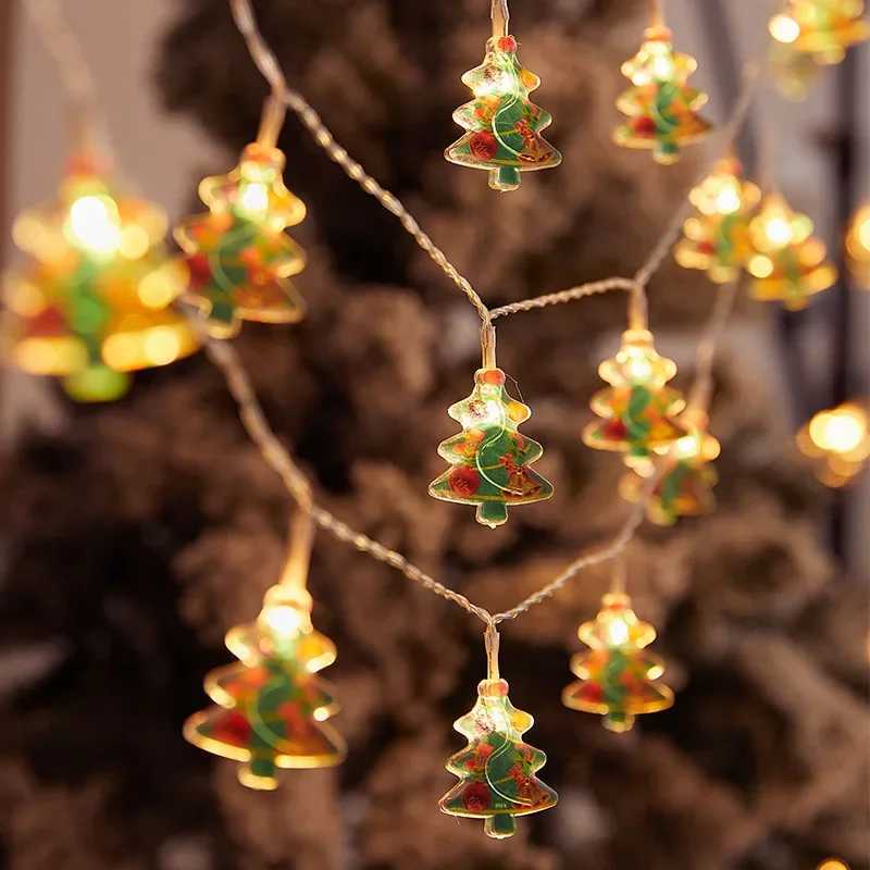 Christmas tree LED string lights 15meter 10LED Christmas hanging lights fairy lights garlands atmosphere decoration 2025 C251024