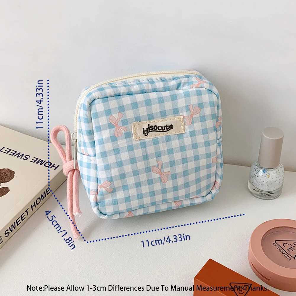 Korean Version Mini Makeup Pouch for Travel Lipstick Envelope Portable Cosmetic Jewelry Storage Bag ChristmasBirthday Gift IdeaT251024
