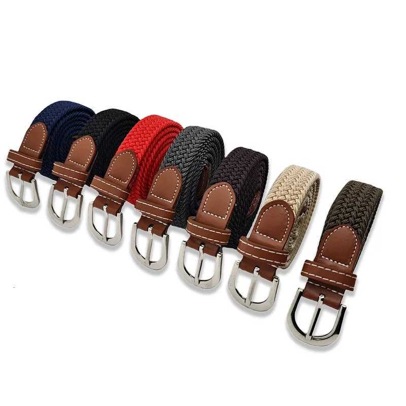 Unisex Casual Outings Canvas Elastic Belt Woven Elastic Band Party Daily Commuting W251024