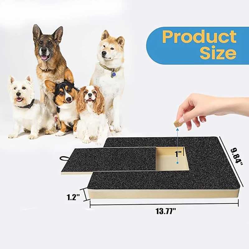 Pet Nail File Board Dog Paw Nail Scratch Pad Trimming Emery Sandpaper Filing Scratch board Polish Pads Z20251024
