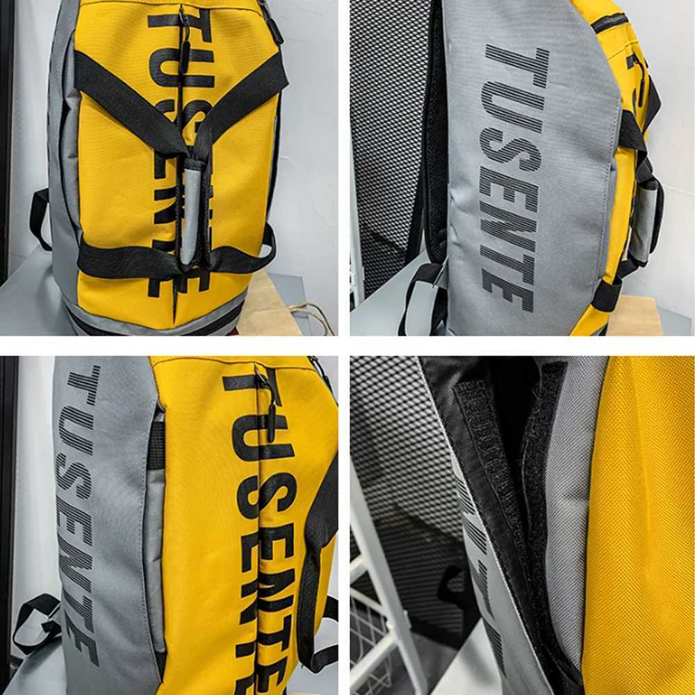 Sport Gym Bag Women Fitness Backpack Large Waterproof MultiFunctional Shoes Warehouse Travel Pack Sportsbag Shoulder Bag X347A J251024