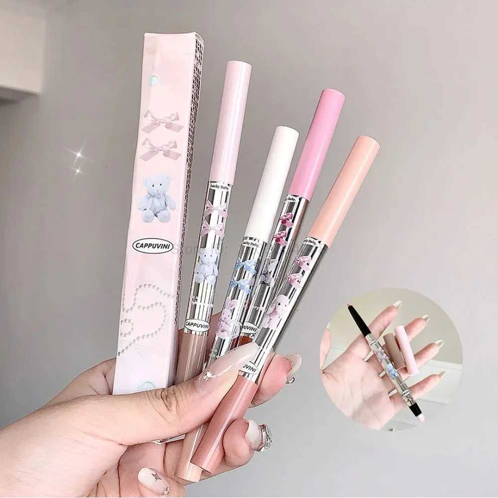 1pc Doublehead Lying Silkworm Pencil Natural Nonsmudge Matte Pearlescent Fine Flash Brightening Shadow Highlighting Pen MakeupL251024
