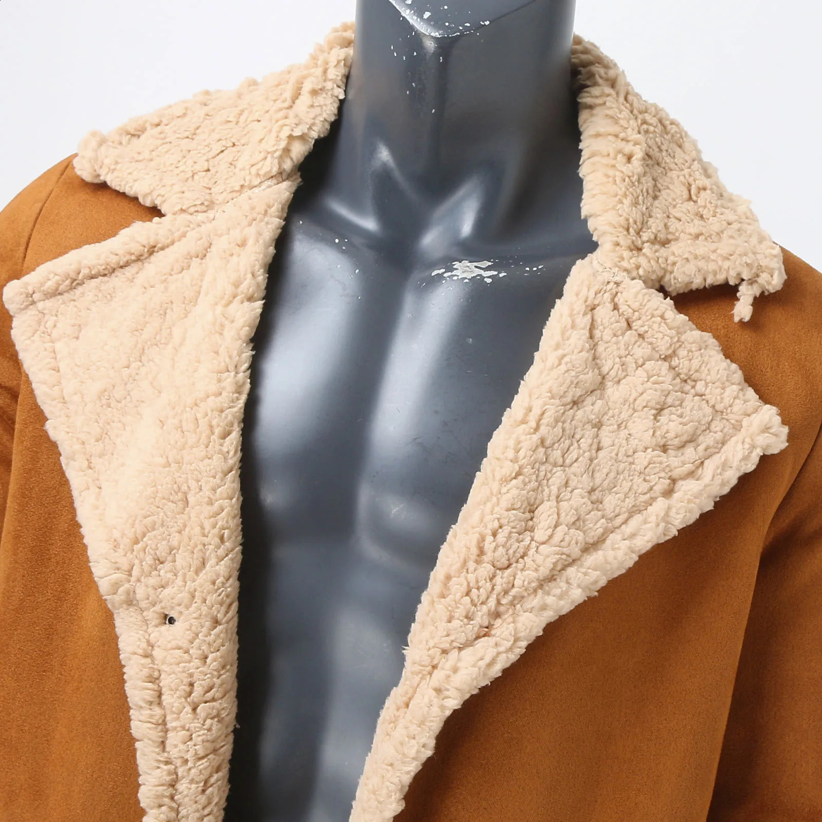 Winter Proof Men Plus Size Winter Zipper Lapel Long Sleeve Padded Leather Jacket Vintage Mens Faux Leather Hooded Coat 251023