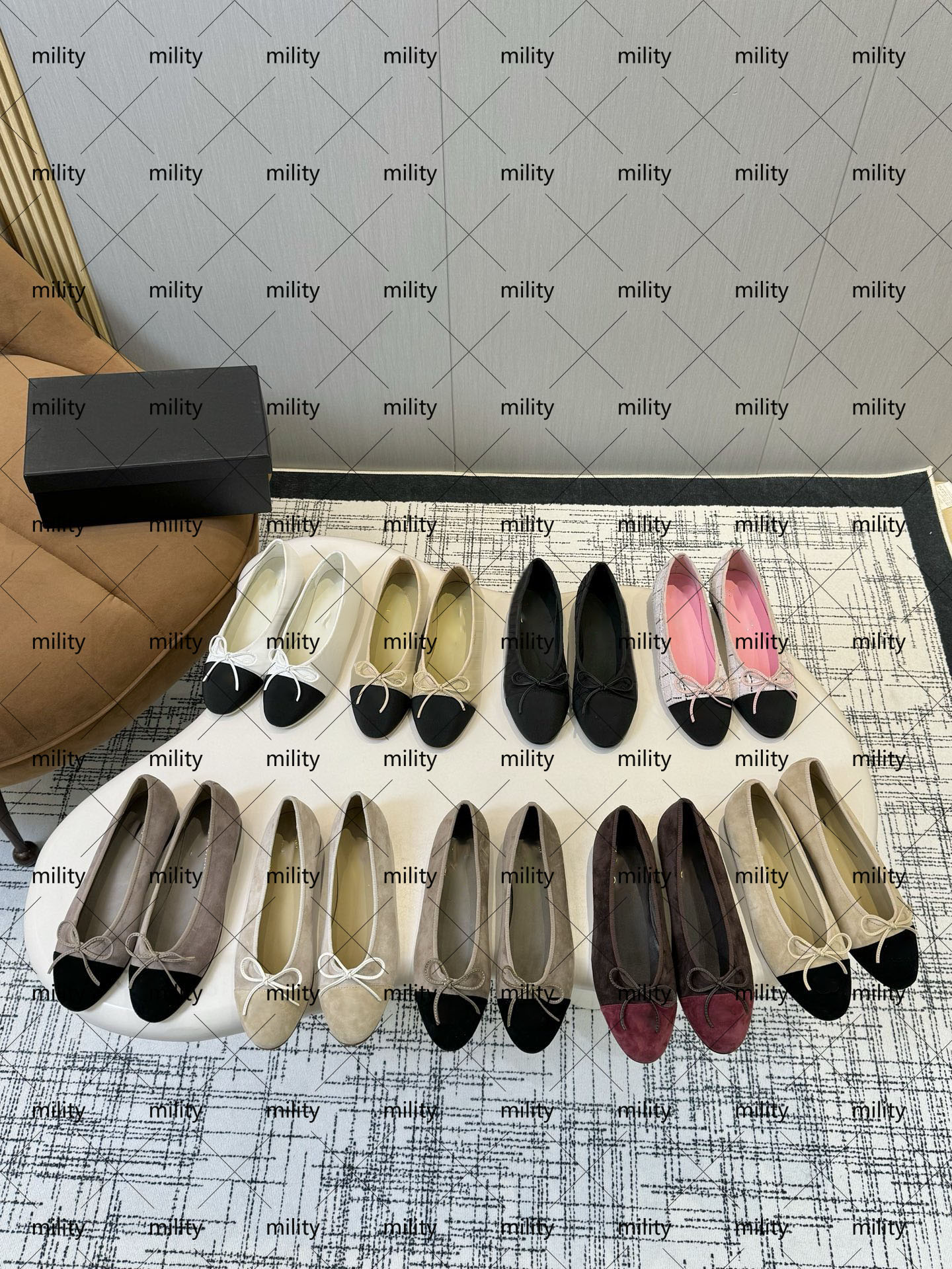 10A designer shoes latest women's canvas slippers, office ballet flats, summer dress sandals, luxury design, sizes EU35-41