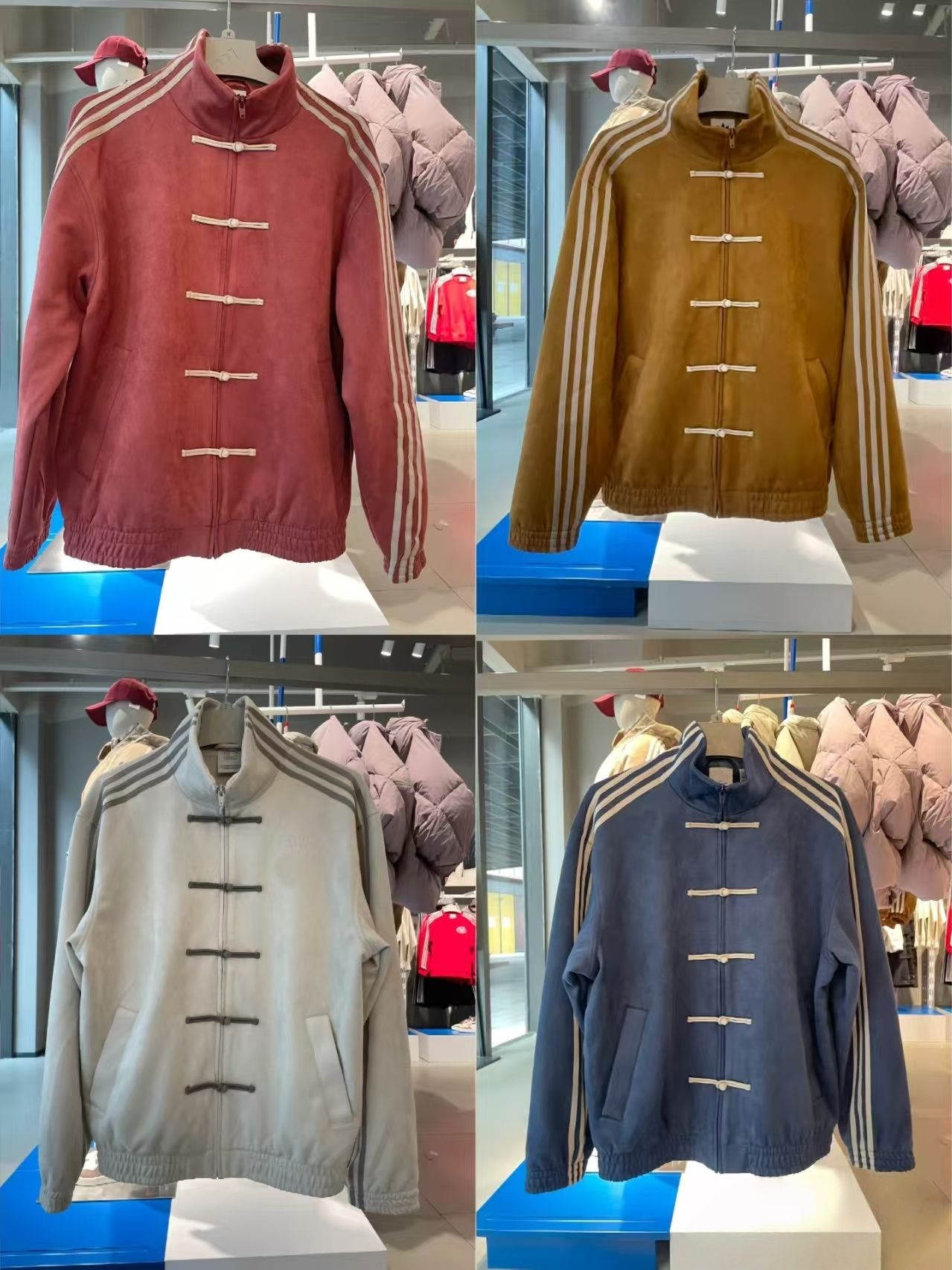 2025ss new casual individual and fashionable silk new Chinese-style stand-up collar button-button jacket classic loose Tang suit jacket for men