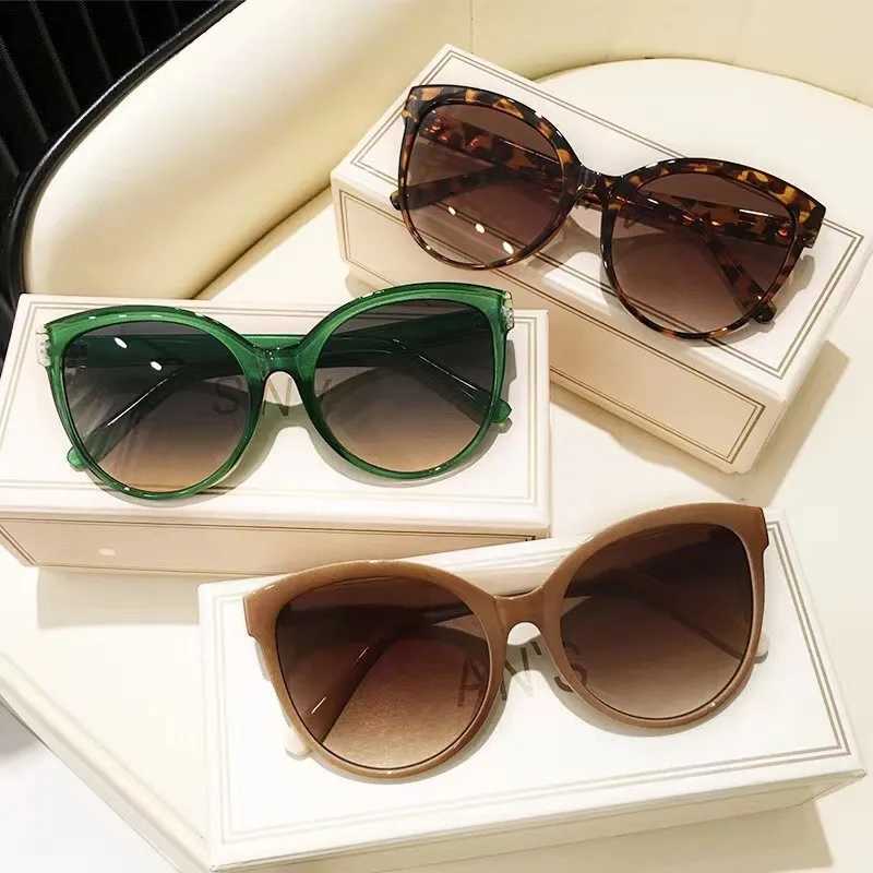 Cat Eye Sunglasses Outdoor Driving Sunshade Decoration Oversize Frame Glasses UV ProtectionT251024