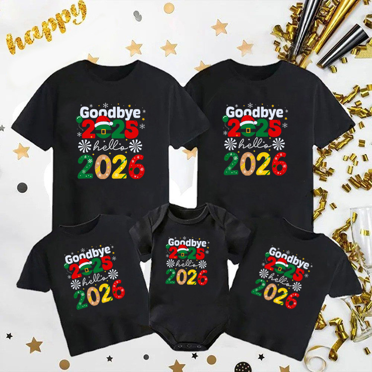 Christmas Family-Themed Tee Shirts Personalized Prints Available for All Ages