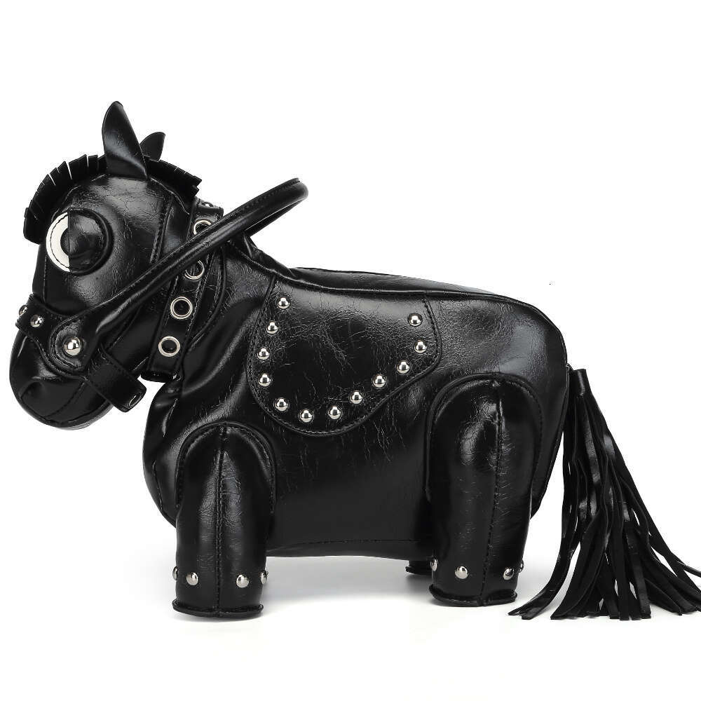 Wo 'S Fashion Pony Personality Creative Cute Style Shoulder Handbag