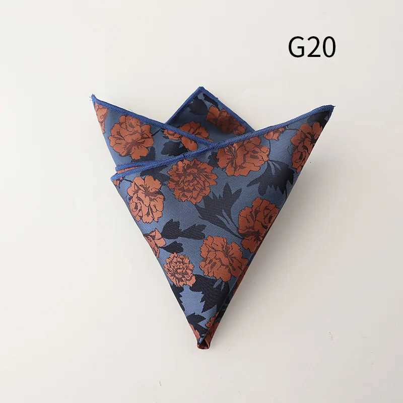 Jacquard Pocket Square For Men Wen ral Chest Towel Hanky Gentlemen Hankies Mens Suit Handkerchief Pocket Towel Gifts Y251024