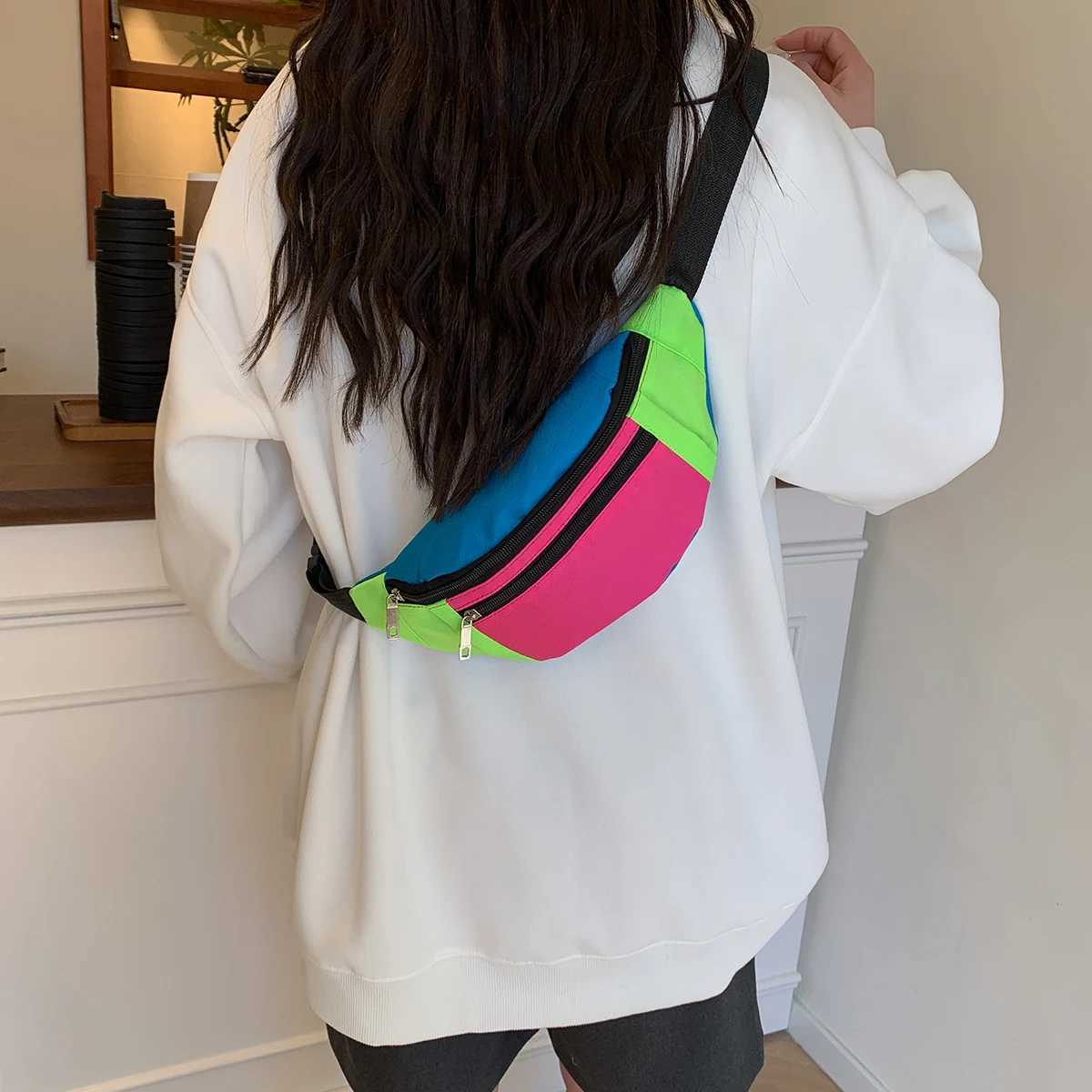 Waist Bag Running Belt Bum Bags Sport Cycling Womens Fanny Pack Wallet Pouch Portable Phone Gym Jogging CrossBody PocketL251024