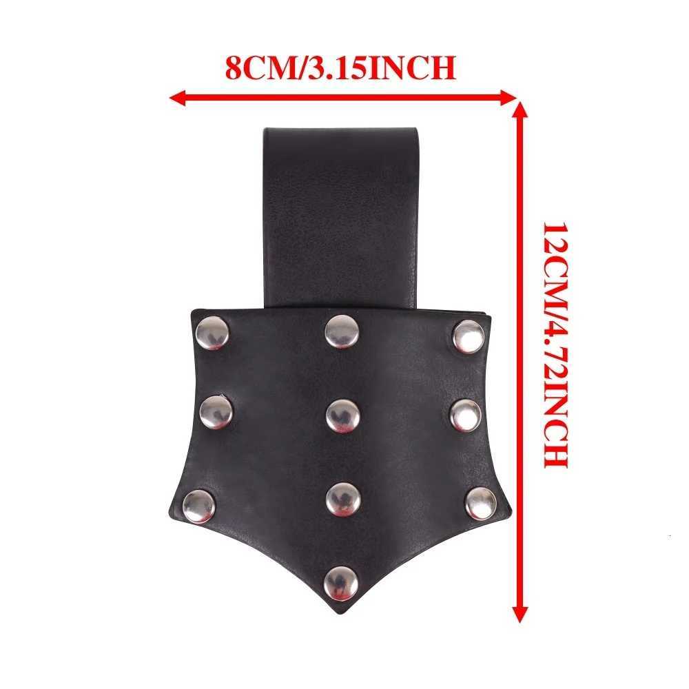 Medieval Viking Warrior PU Leather Belt Scabbard Perfect for Halloween OutingsLARP Parties Renaissance Color Cosplay Props W251024