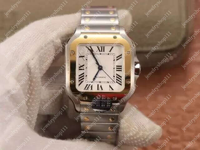 Lady watches BV factory Oein-santos 35mm size 316 material genuine 1:1 sier dial U1 WZ