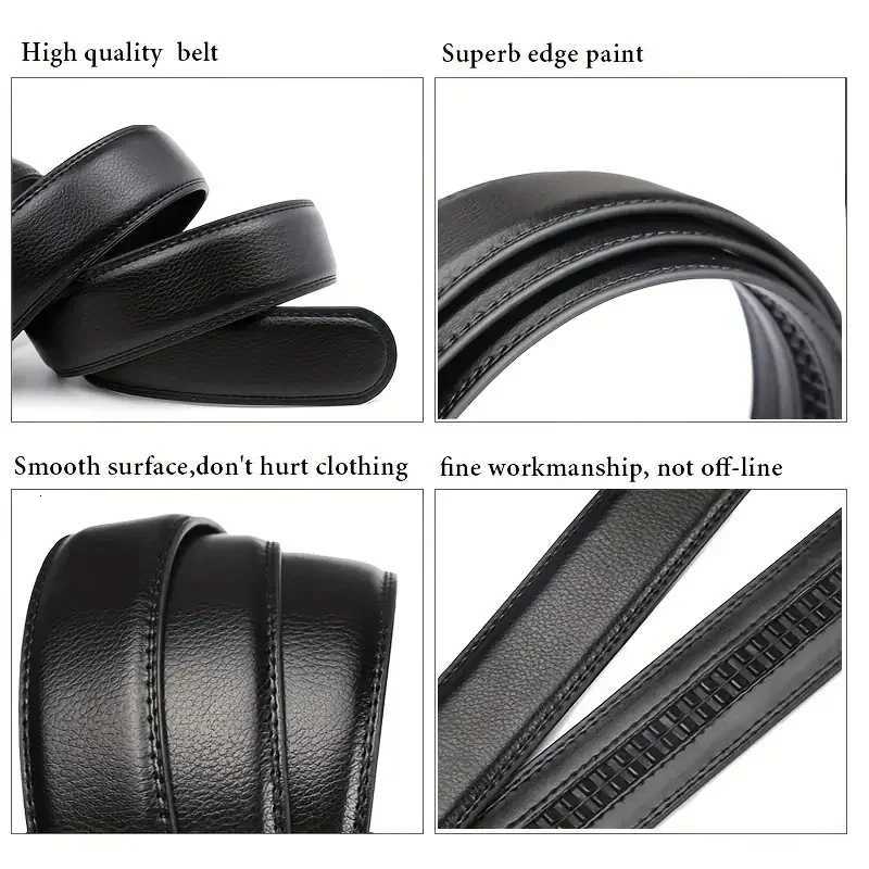 Mens Business Belt Genuine High Quality Alloy Automatic Buckle Belt Fashionable Luxury Designer Dating Party Jeans Casual W251024