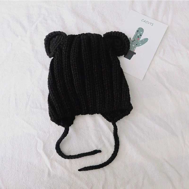 2025 New baby hat autumn and winter baby cute bear ear caps for baby men and women babyL251024