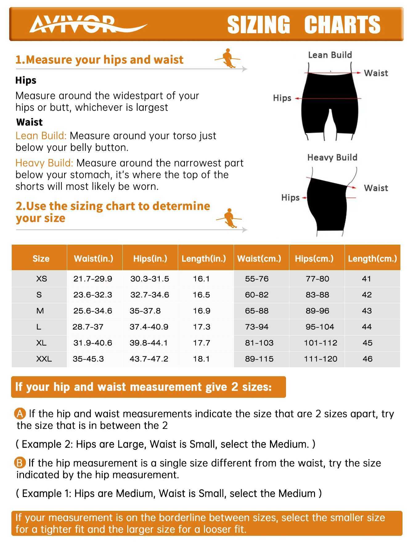 AVIVOR Protective Padded Shorts for SnowboardSkate and Ski3D Protection for HipButt and TailboneW251024