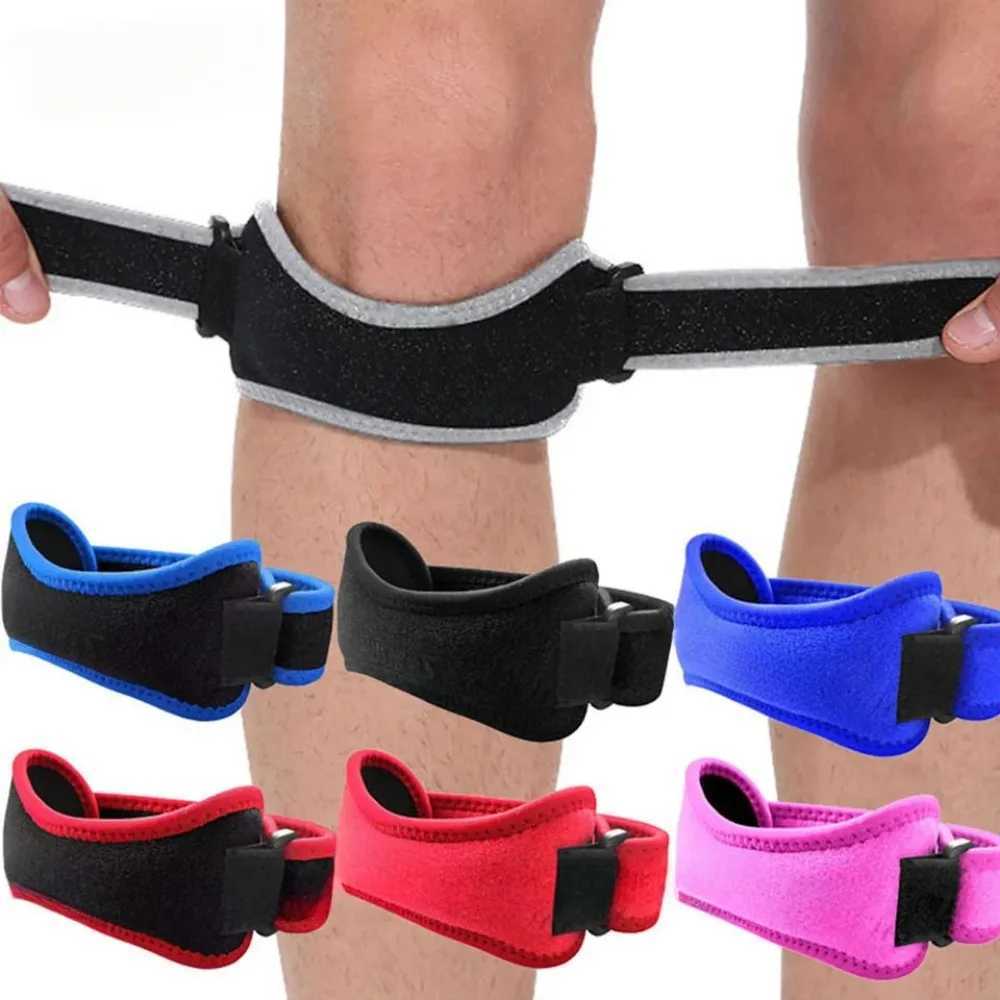 1PCS Adjustable Knee Patellar Tendon Support Strap Band Knee Support Brace Pads for Running basketball Outdoor SportW251024