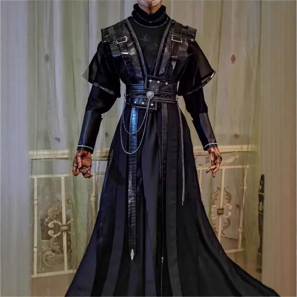 Cosplay Set for Men and Women: Black Costume of Zhou Hui, Xiao Ce'an, Chang Geng, Gu Yun, He Xuan from Mo Ran