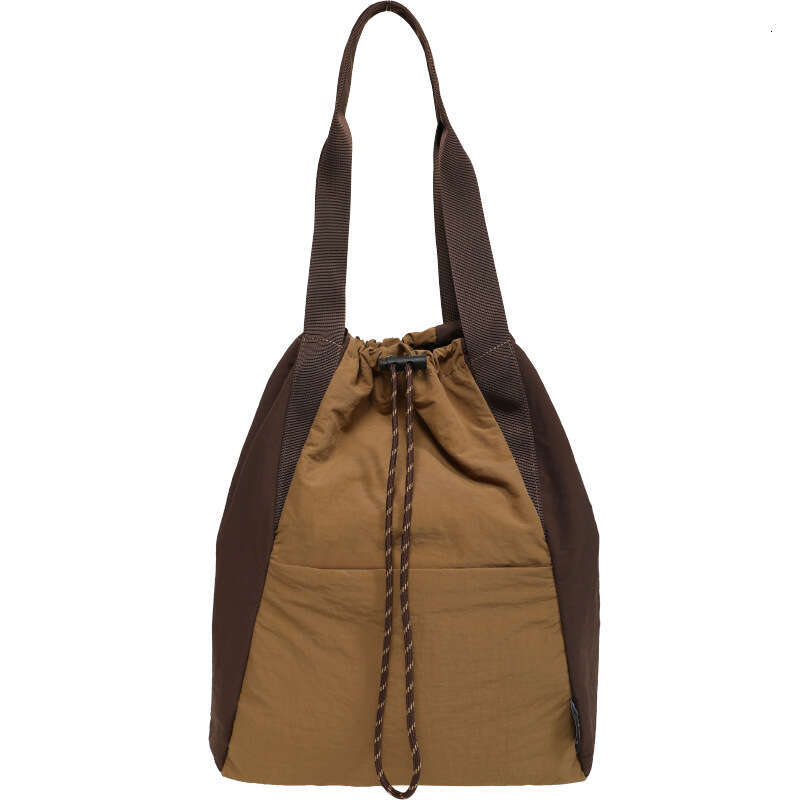 New Nylon Backpack For Women Color Block Yoga Sports Bag Large Capacity Tote Bag High Quality