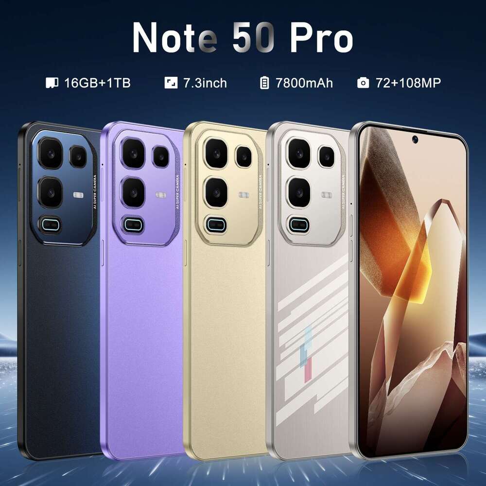 Mobile Phone Note Pro New Model Inch Inch Screen True G All In One Device GB Android