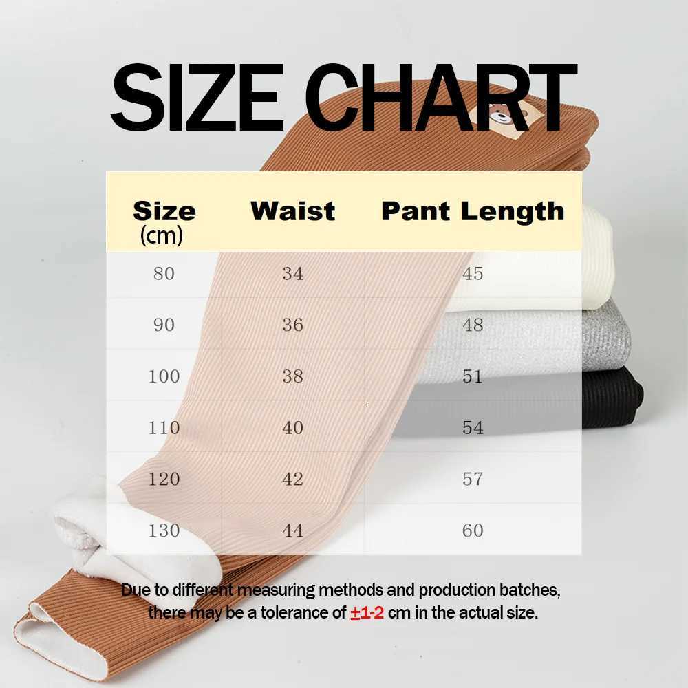 New Autumn Winter Children One Piece Leggings Kids Cartoon Stretch Warm Trousers Unisex Boys Girls Baby Elastic Waist Slim PantsT251024