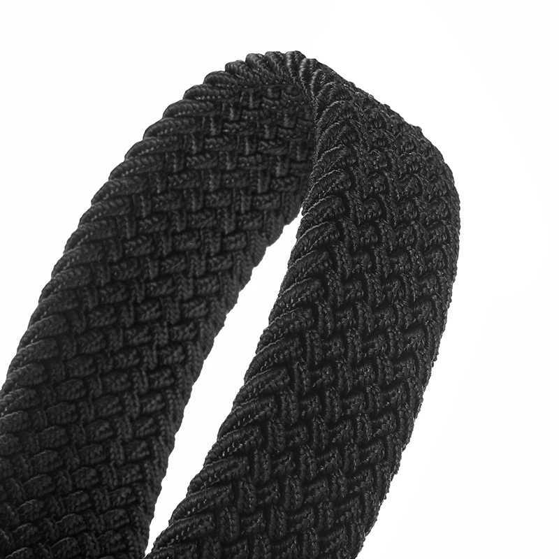 Fashion Retro Mens Pin Buckle Elastic Belt Simple Versatile Sports Belt Trendy Mens Clothing Accessories Wholesale W251024