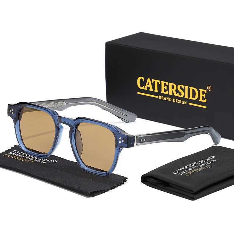 CATERSIDE Classic Sunglasses Men Core Insert Temple Luxury Brand Square Sun Glasses Women Travel Beach Party Festival GiftsT251024