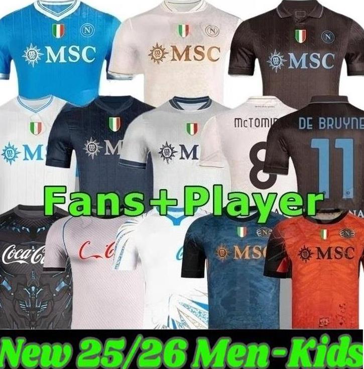3XL 4XL 24 25 NAPOLI soccer jerseys Maglia Naples 2024 ZIELINSKI ANGUISSA OLIVERA McTOMINAY KIDS FOOTBALL SHIRT OSIMHEN LOZANO Napoli Maillots de foot 666