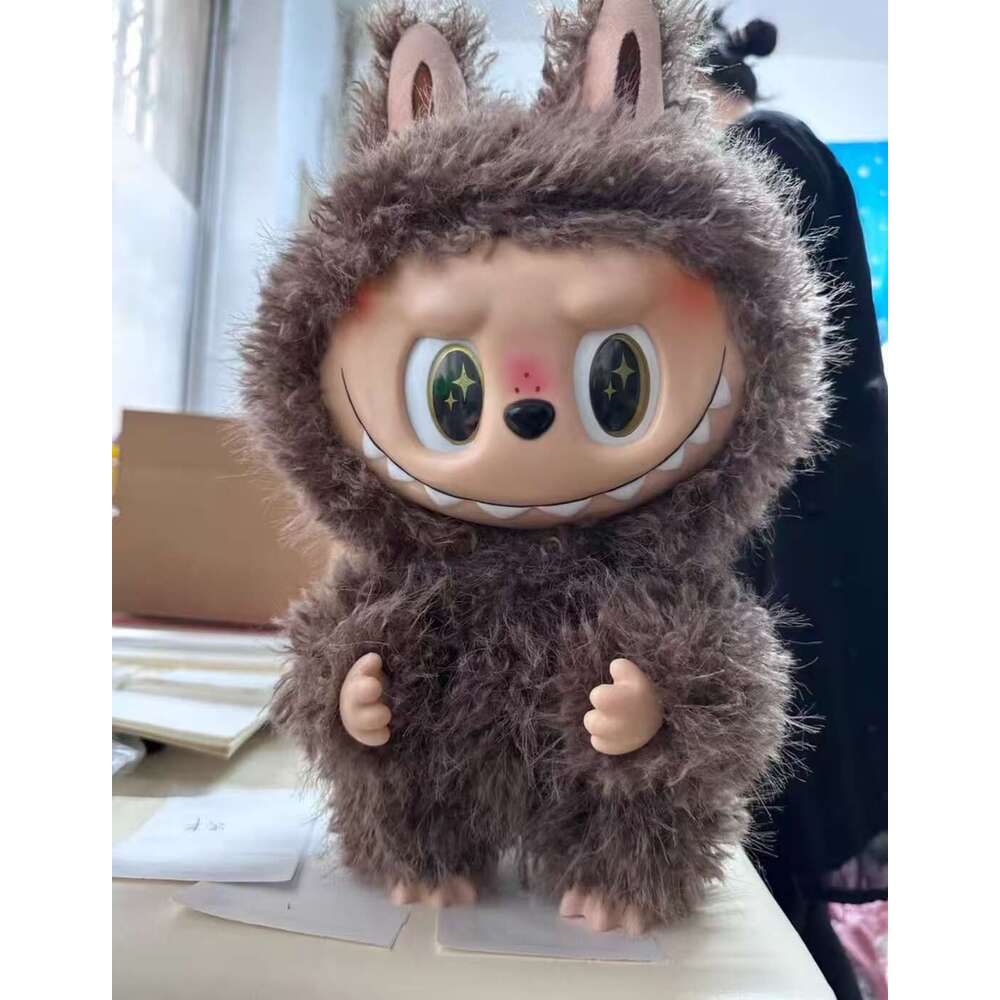 Labubu NEW V3 V2 V1 Designer Genuine 58Cm Zimomo 'I Found U' Anime Figure Model For Home Decor & Gifting LABUBU 38Cm Large Sized Doll