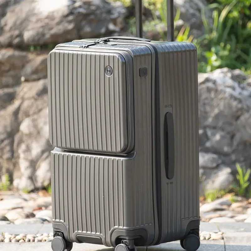 Lightweight and Thick Large Capacity Luggage Female Travel Box 20 inch Boarding Case Male 25 Password Box Leather Box 28 TrW251024