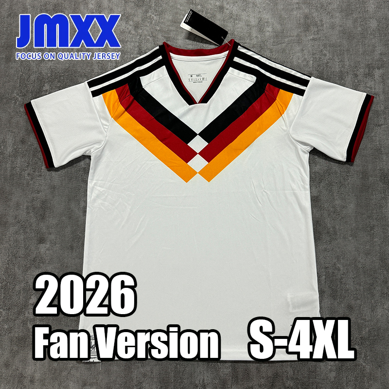 XXXL 4XL JMXX 26 27 German Soccer Jerseys Home Away Third Special Mens Uniforms Jersey Man Football Man Shirt 2026 2027 Fan Version