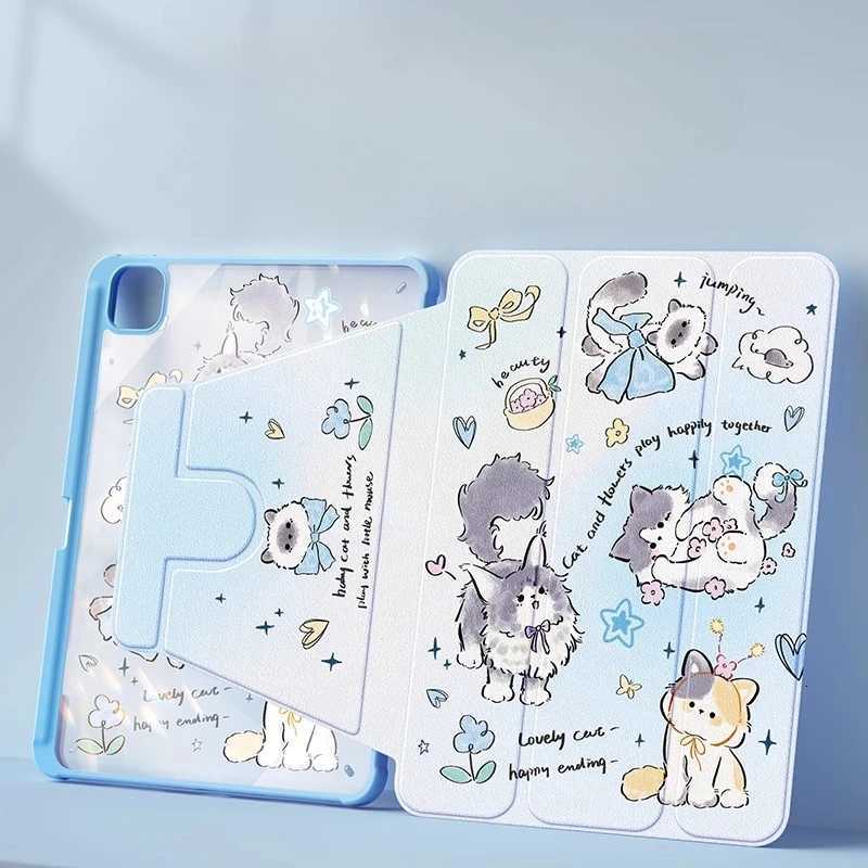 For iPad Case ipad A16 11in Air3 4 5 Mini 6 7 Tablet Cover Funda Ipad Pro 4 5 6 10th 11th Gen Rotating Anti Fall Protective caseXJ251024 - view 5