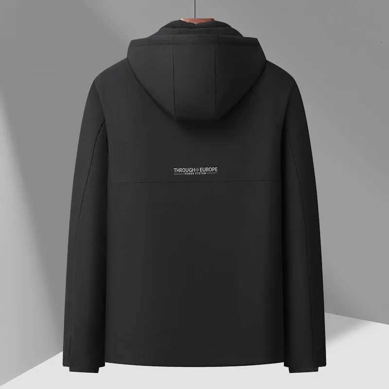 2024 new arrival winter hooded jacket silllike cotton jackets menmens fashion thicken warm parkas winter coat male MY011 Z251024