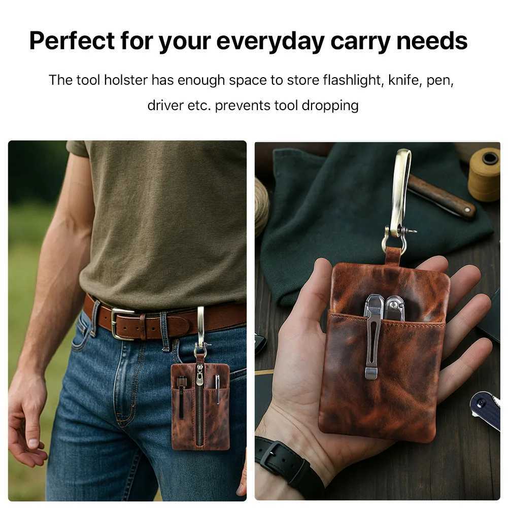 Hiram Tactical EDC Molle Pouch Mini Wallet Card Key Belt Waist Pack Camping Hiking Hunting Outdoor Coin Purse Z251023