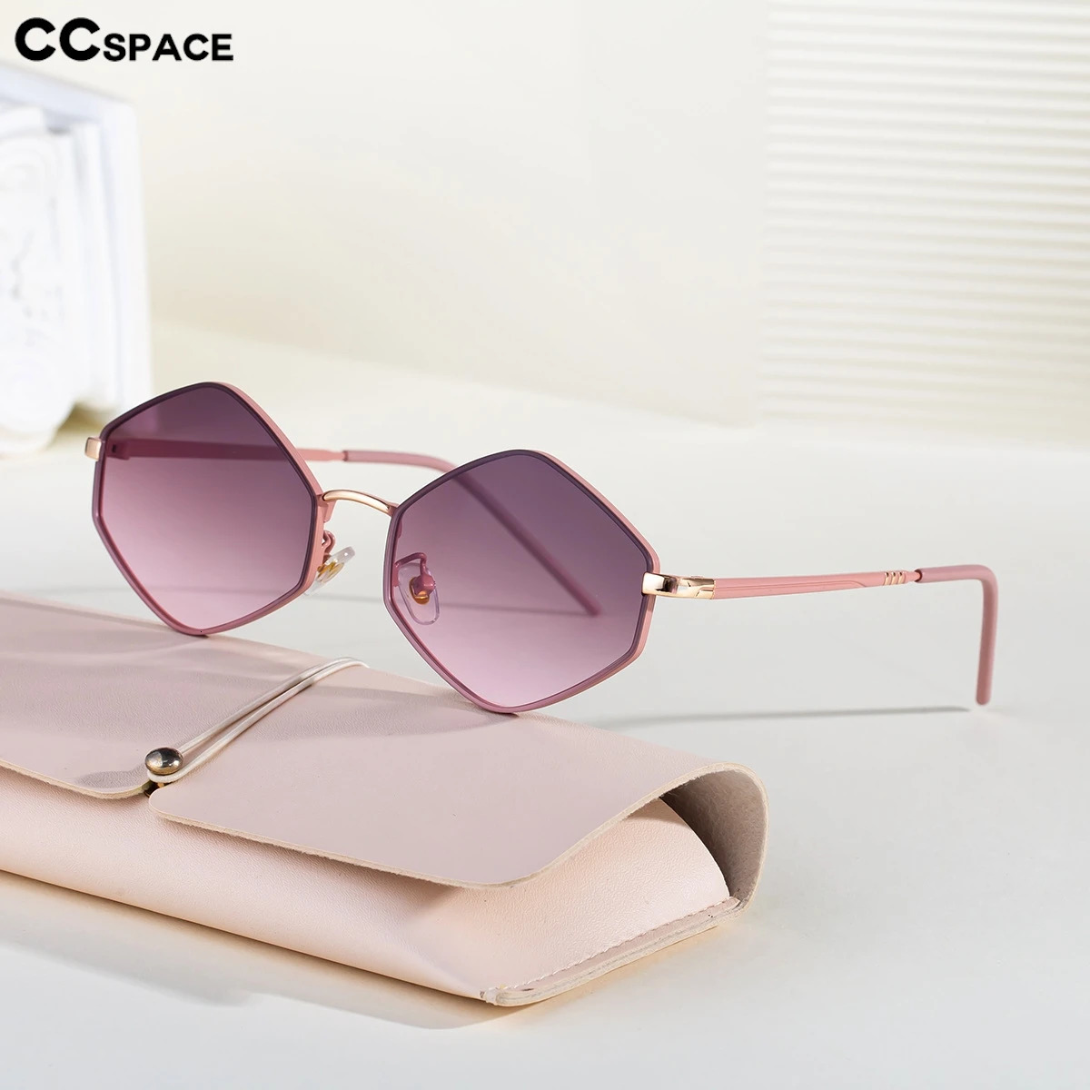 Retro Square Sunglasses For Women Men Small Frame Hexagon Sun Glasses UV400 Retro Polygon Eyewear 251023