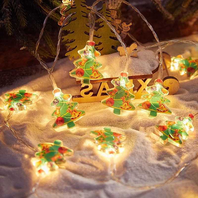 Christmas tree LED string lights 15meter 10LED Christmas hanging lights fairy lights garlands atmosphere decoration 2025 C251024