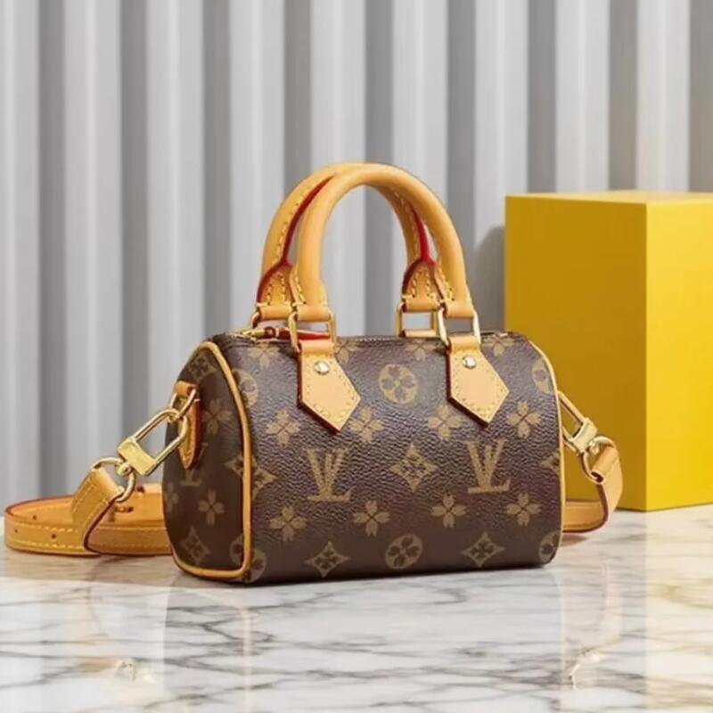 Hot sale high quality Women messenger bag handbags brown color Leather shoulder bag crossbody bags bag