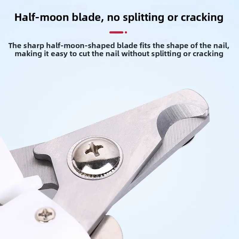 Nail Clippers Multifunctional Cat Pet Nail Clippers with Sickle Large Dog Nail Clippers Stainless Steel GroomingScissors Grinder Z20251024