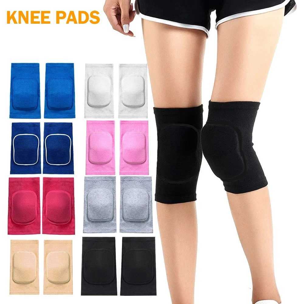 1Pair Sports Knee Pads for Men Women Sport Compression Knee Brace for Dance Yoga Volleyball Football Running Cycling TennisW251024