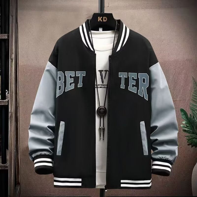 American Style Trendy Baseball Jacket For Men, Loose Fit, Cool And Stylish, High Street Designer Hoodie Jacket Tracksuit Men Polo Veste Coat Casual Ja