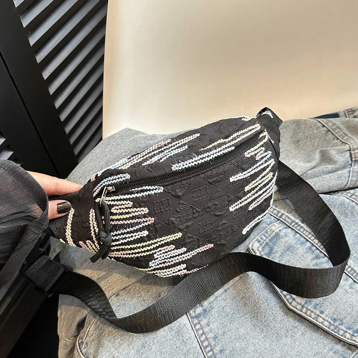 Waist Bag Crossbody Fanny Pack Sports Festival Workout Traveling Running Casual Wallets Waist Pack Phone Bag Belt BagsL251024