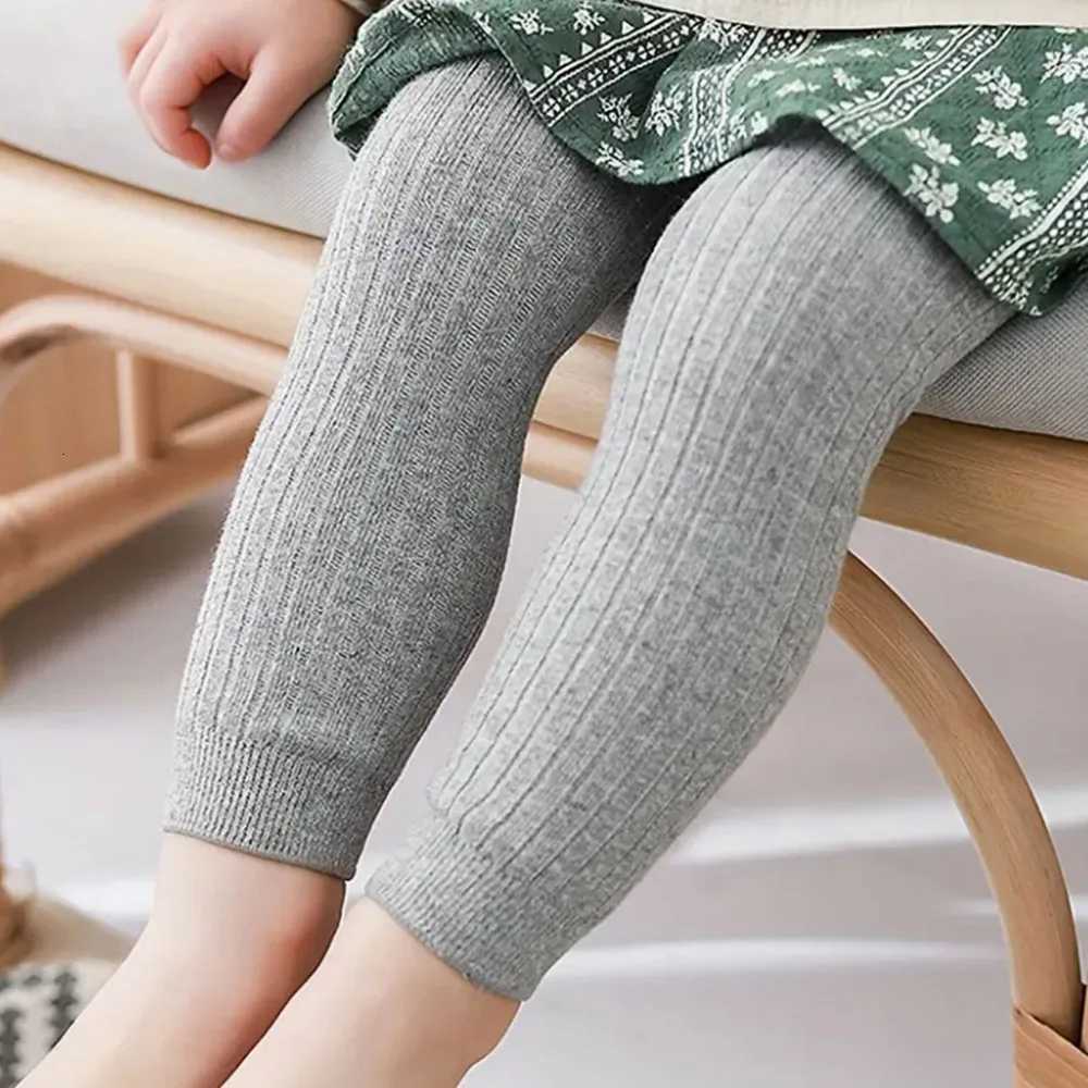 Babytoddler Girls Solid Ribbed Leggings Set Comfy Versatile Leggings For Spring Fall Winter Christmas GiftT251024