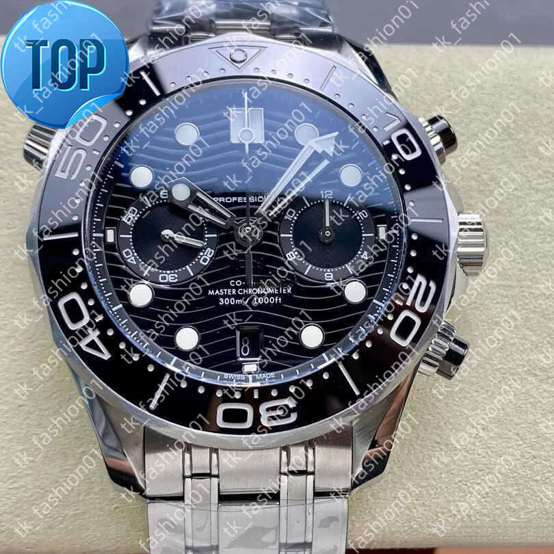Sea Master Diver 300M 210.30.44.51.01.001 AAAAA 5A Quality 1 1 Top SuperClone N1f Factory Watches 44mm Men Automatic Mechanical Chronograph 9900 Movement With Gift Box N1