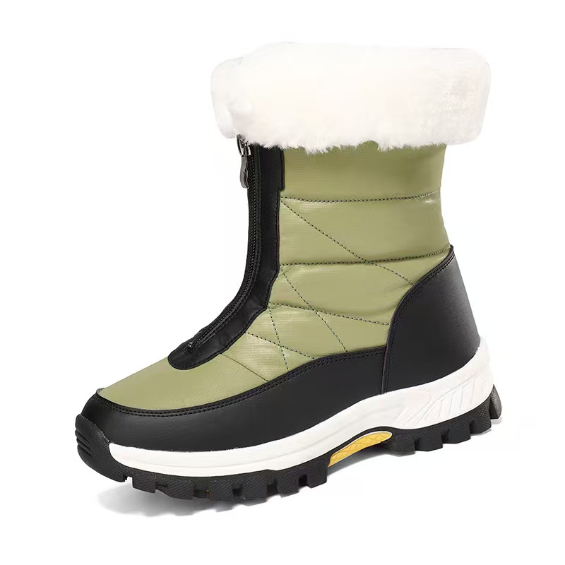 designer fluffy slipper platform slippers scuffs wool shoes sheeps kin fur leather womens snow boots casual women goutside sliders leather bootWinter 