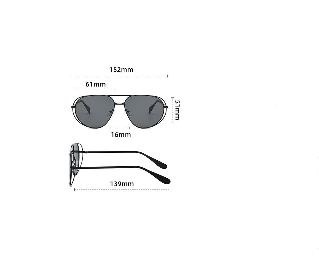 Designer Sunglasses For Women Men Oversized Sunglasses Fashion Classic Polarized Sunglasses Luxury Goggle Pilot PC Frame Oversized UV400 Eyewear K4