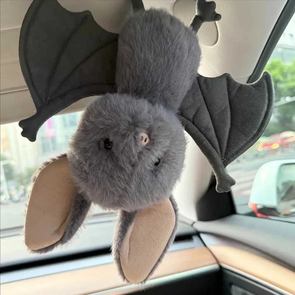 2025 New Cute and Bizarre Bat Pig Doll Fun Plush Toy Halloween Decorations Collection Limited Edition Plush Toy Car Pendant Z251024